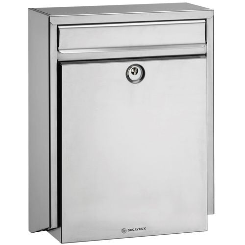 Brievenbus decayeux d100-s roestvrij staal