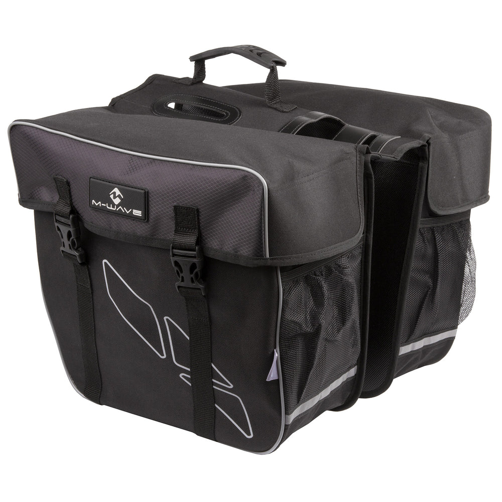 sacoche double Amsterdam 30L blanc