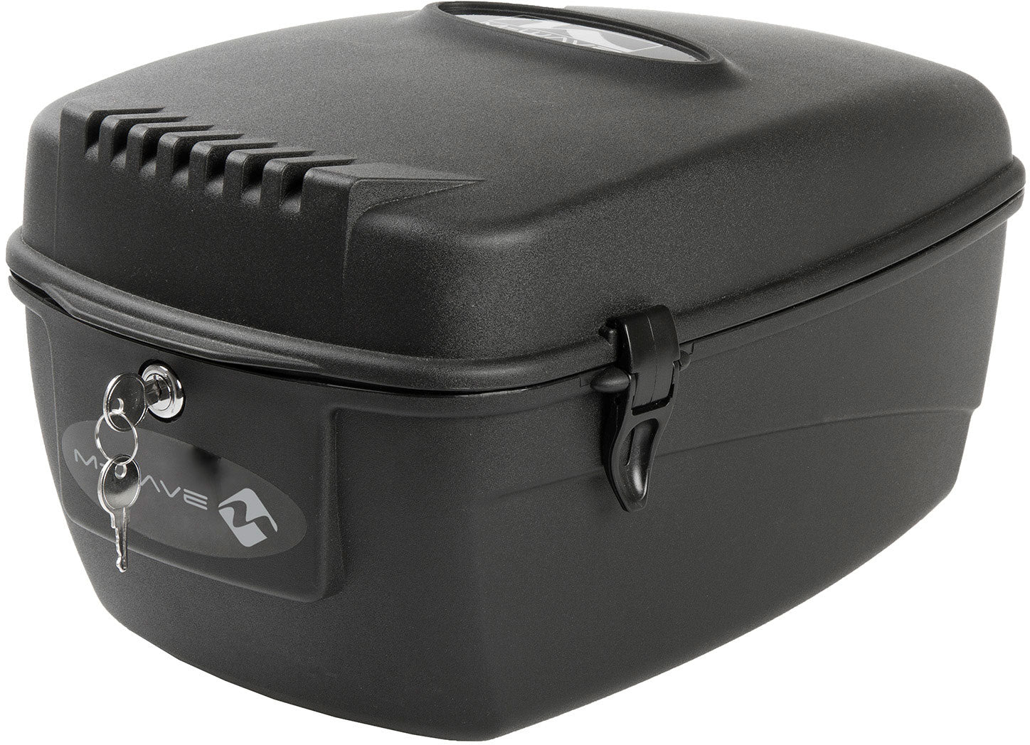 fietsbox in winkelverpakking Amsterdam zwart 17 liter