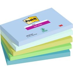 Post-it super sticky notes 655-5ss-oas blauw, groen
