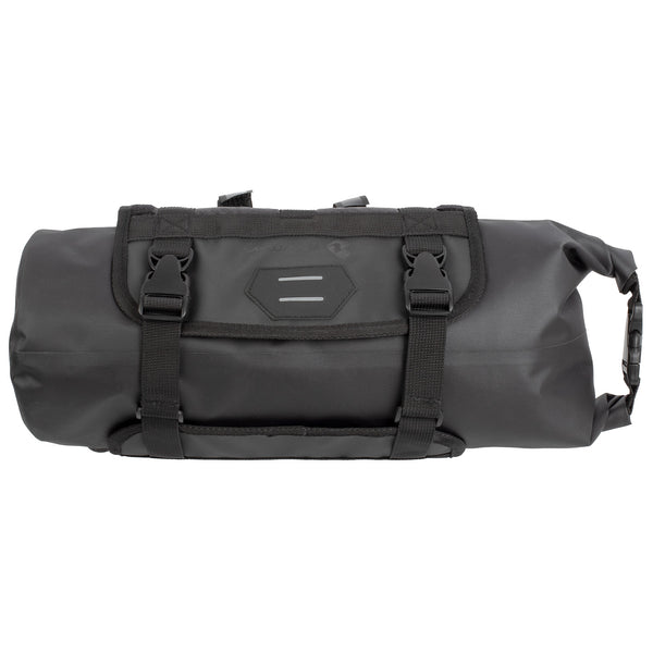 M-wave rough ride front black series handlebar bag