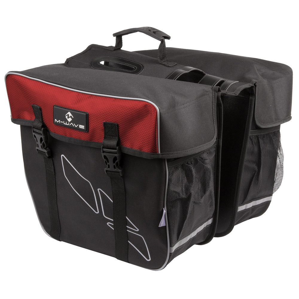 sacoche double Amsterdam 30L rouge