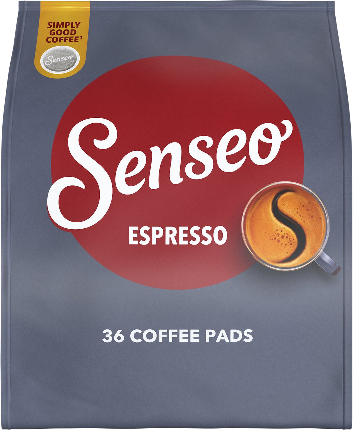 Senseo espresso koffiepads - intensiteit 9 9 - 4 x 36 pads