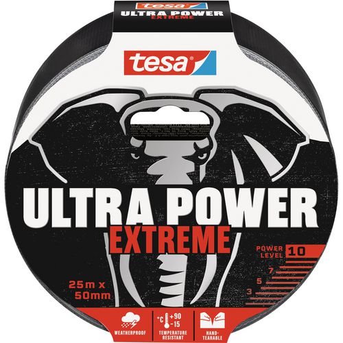 Tape tesa zwart 25000