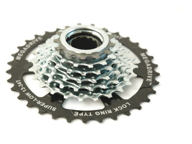 Roue libre Sunrace 7 vitesses 13-34 - zinc