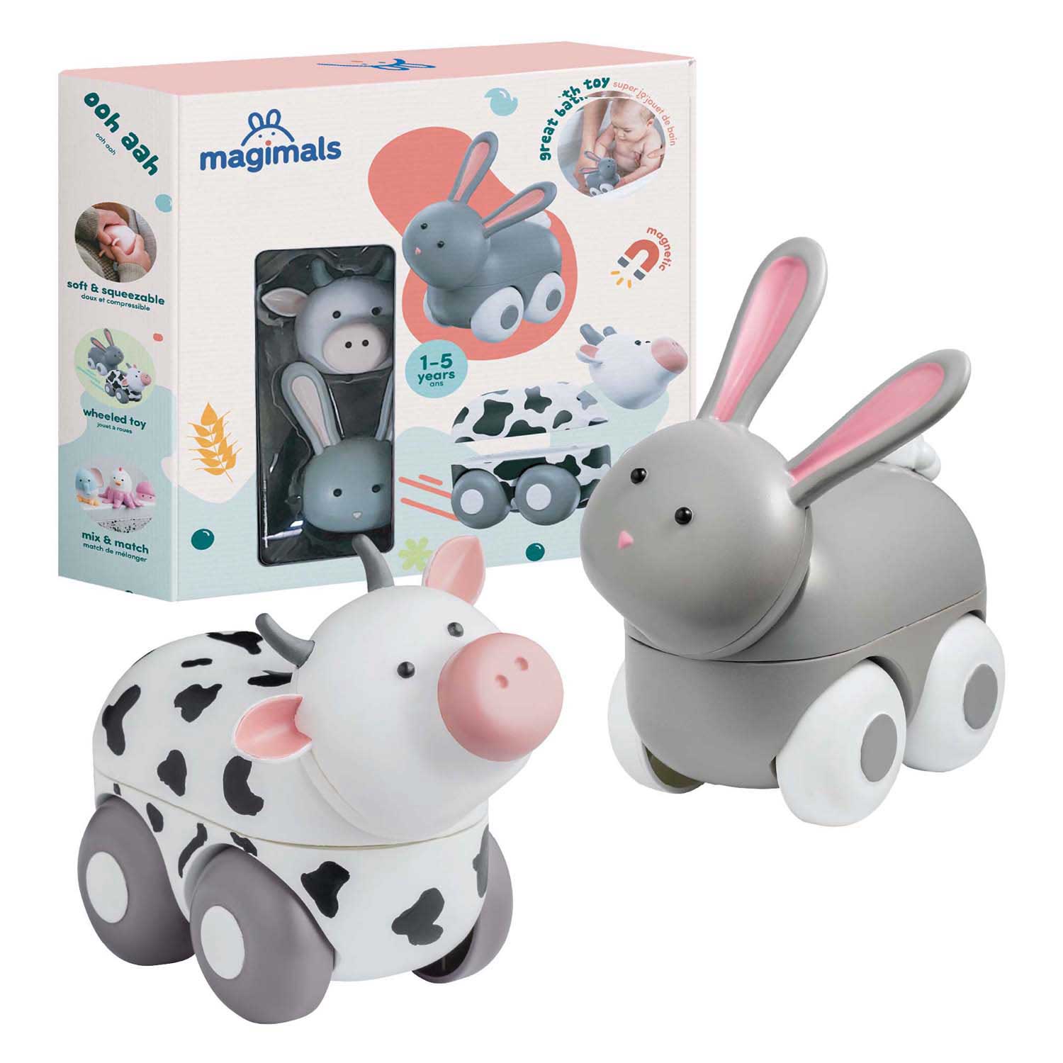 Clics magimals wheely farm box - 6dlg.
