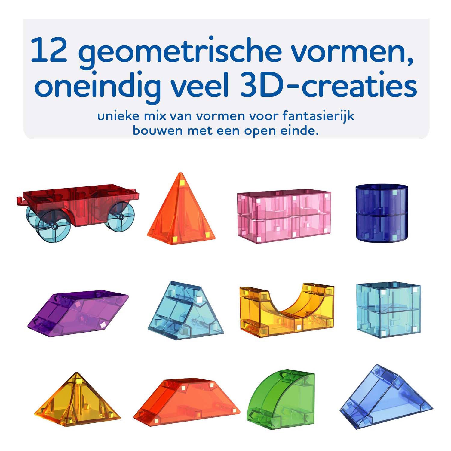 Clics cubixx magnetische bouwspeelgoed - 85dlg.