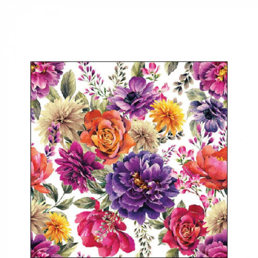 Ambiente servet 25cm anne wit fsc mix