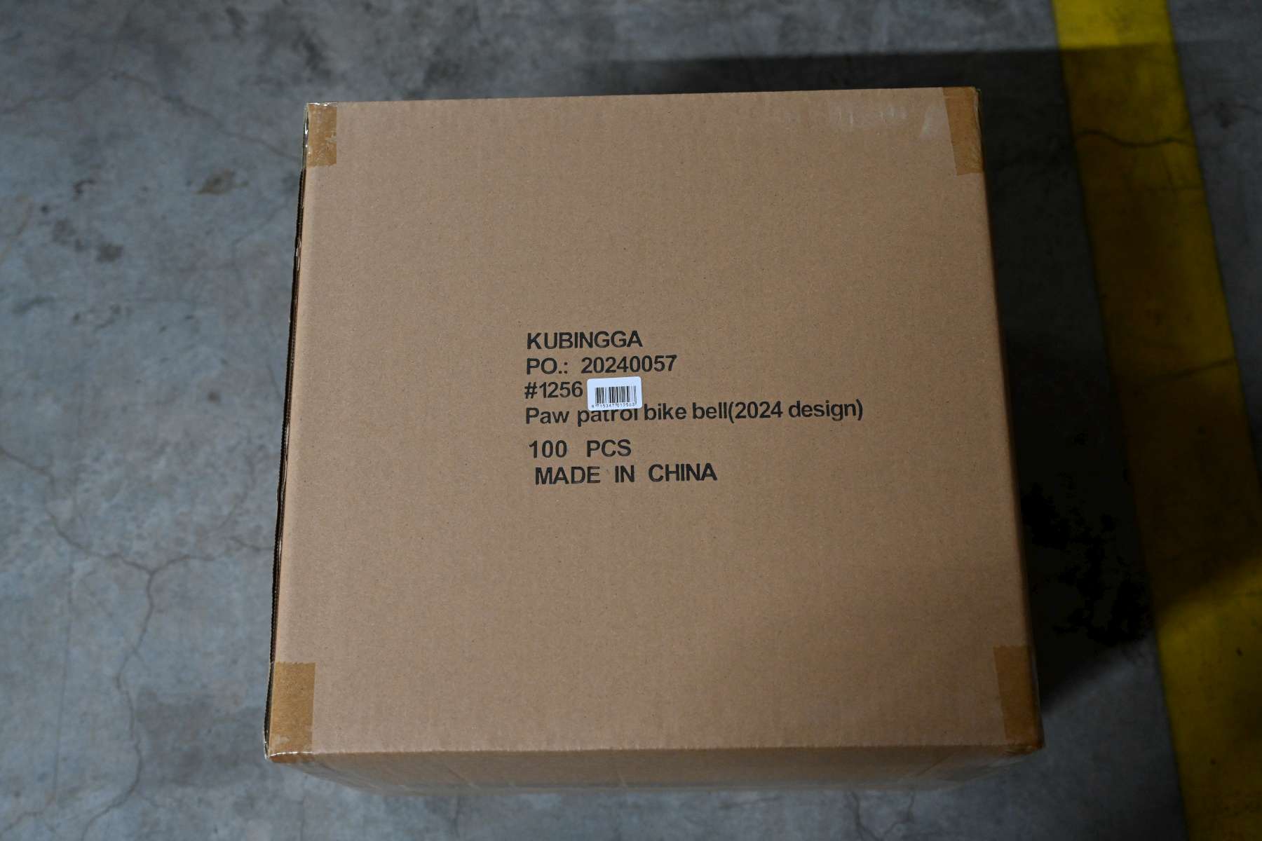 Paw Patrol fietsbel - jongens - blauw