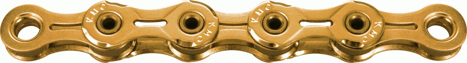 Chaîne KMC 1 2-11 128 114 10V X10SL Or