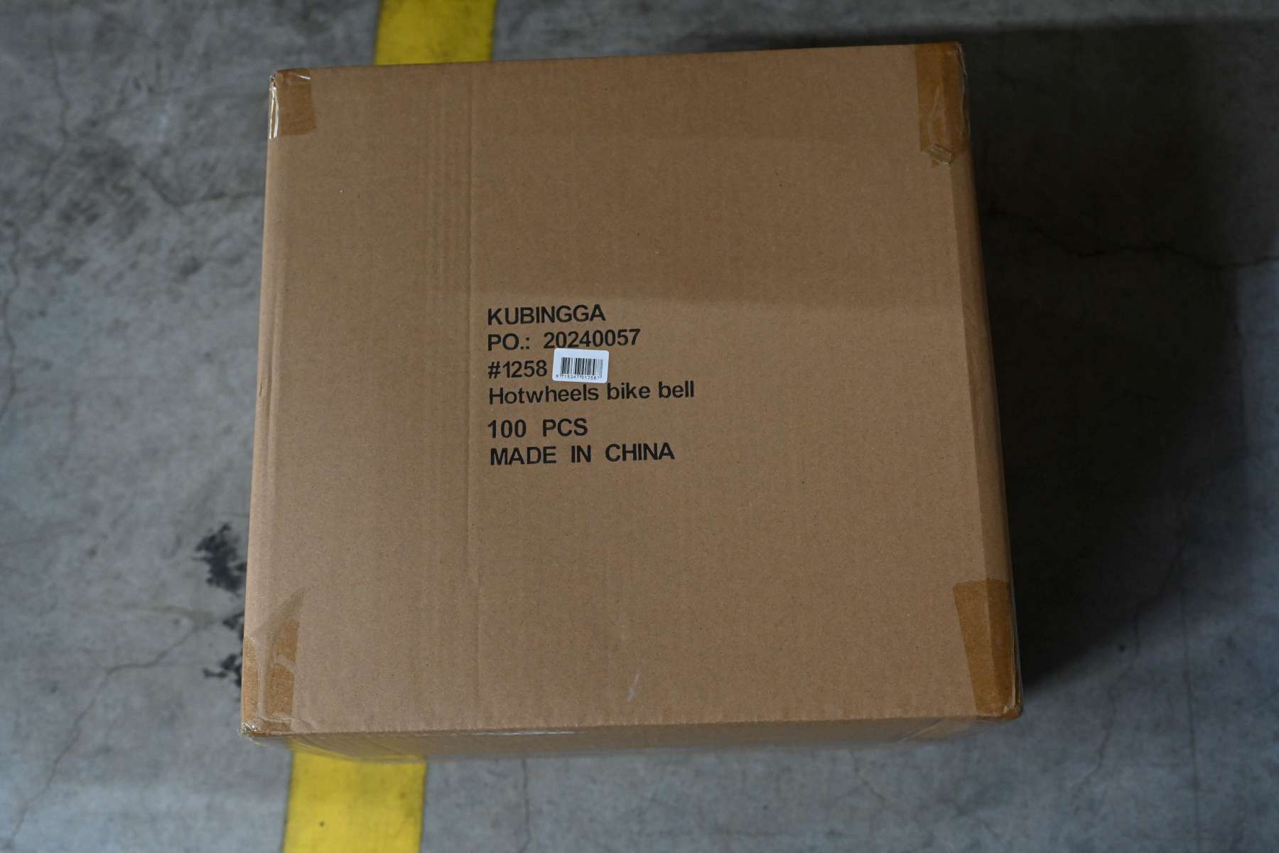 Heiße räder hot wheels fietsbel - jongens - oranje - zwart