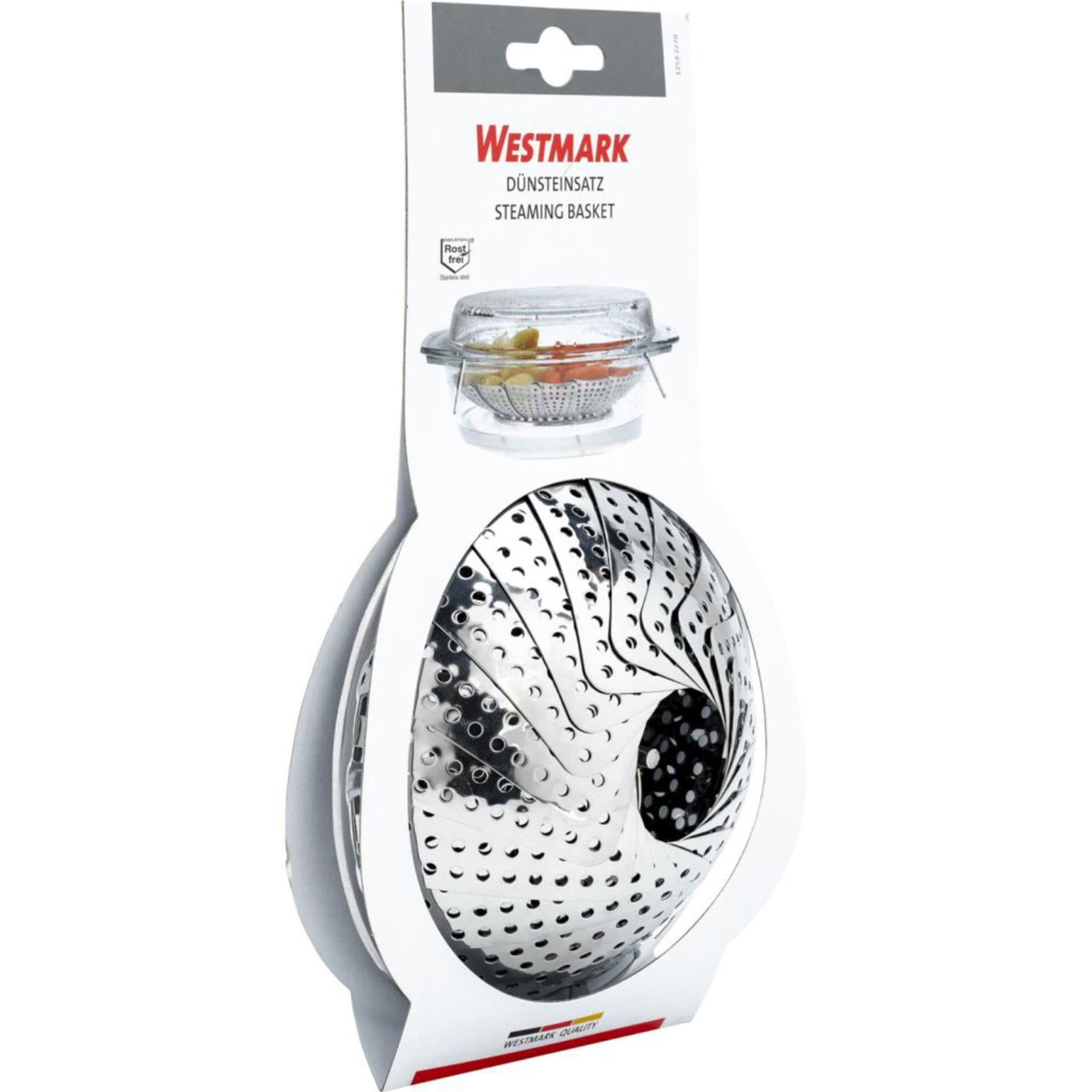 Westmark stoommand ø14 tot 23 cm RVS