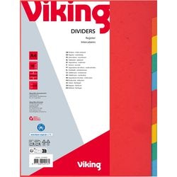 Tabbladen viking 2010vkse 10 tabs a4 18 gaten manila