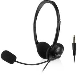 Headset act ac9330 zwart