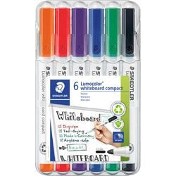 Staedtler lumocolor whiteboard compact - box 6 st