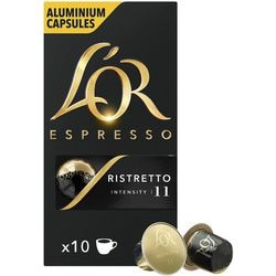 L'or espresso ristretto koffiecups - intensiteit 11 12 - 10 x 10 capsules