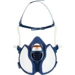 3m mondmasker met geïntegreerde filters, herbruikbaar, biedt a1p2 ademhalingsbescherming