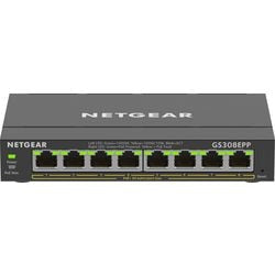 Abi schakelaar netgear gs308epp-100pes zwart