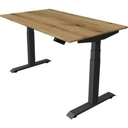 Zit-sta-bureau kerkmann move 4 eiken