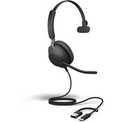 Headset jabra evolve2 zwart 150 mm x 157 mm x 60,5 mm