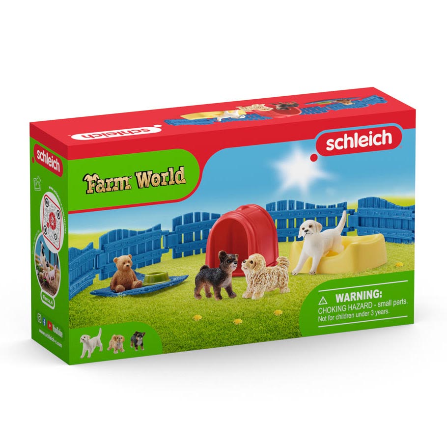 Schleich FARM WORLD Puppyhuis 42480