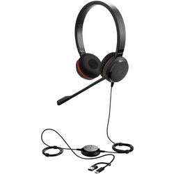 Headset jabra evolve zwart 151,2 mm x 170,4 mm x 59,5 mm