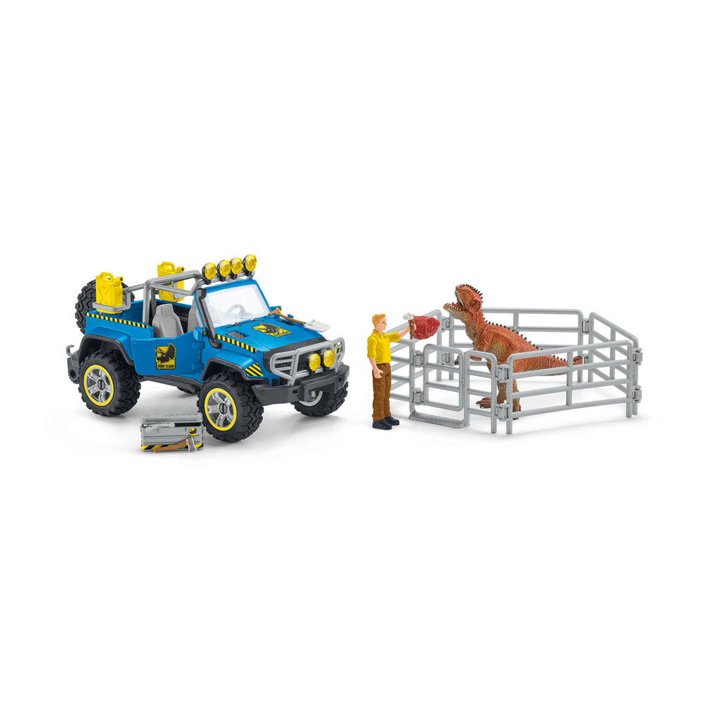 schleich DINOSAURS Terreinvoertuig met Dino Wachtpost 41464