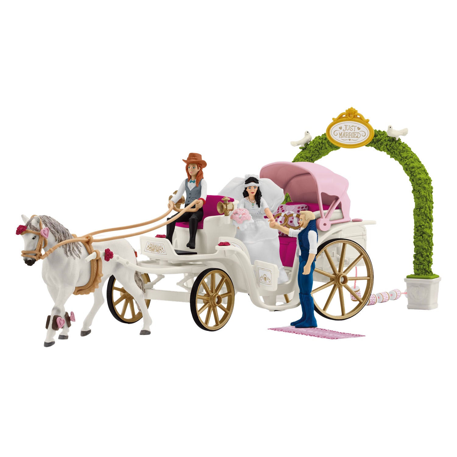 Schleich PAARDENCLUB Trouwkoets 42641