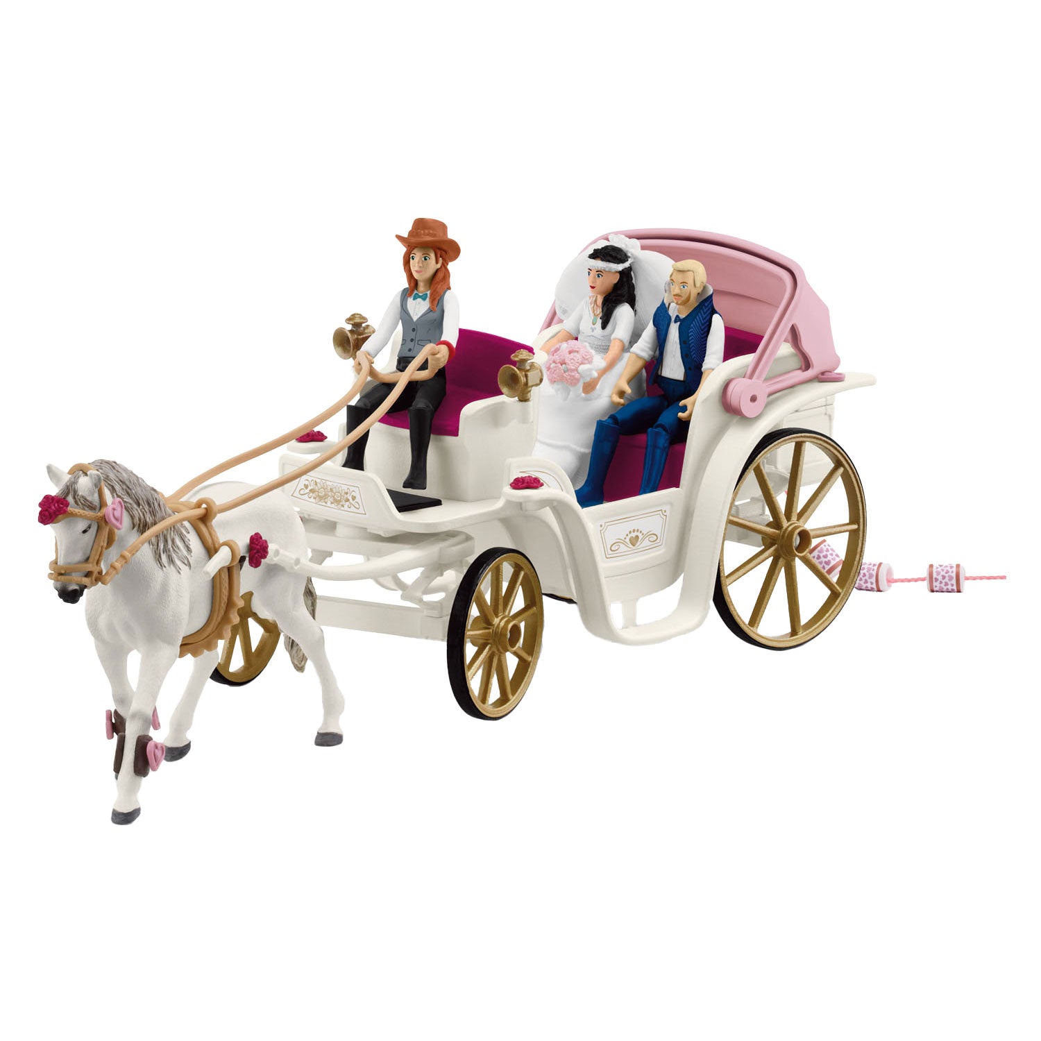 Schleich PAARDENCLUB Trouwkoets 42641