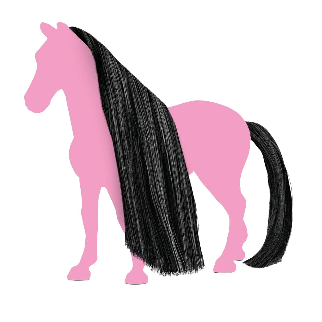 Schleich horse club haar beauty paarden zwart 42649