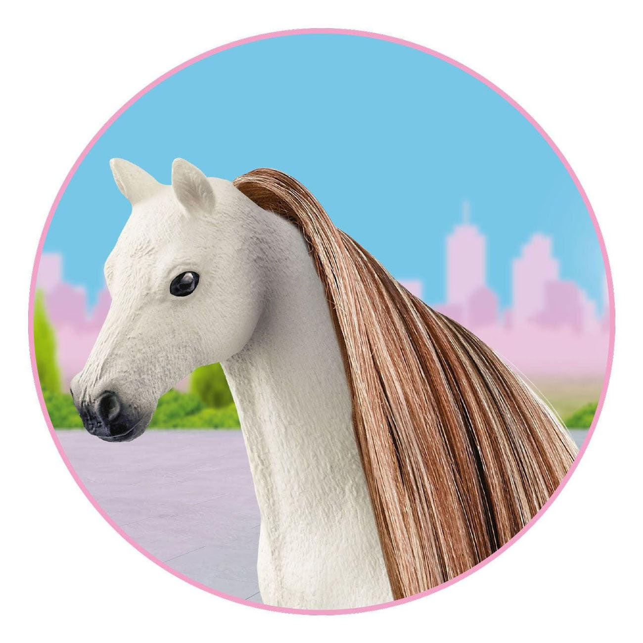 Schleich horse club haar beauty horses bruin goud 42653