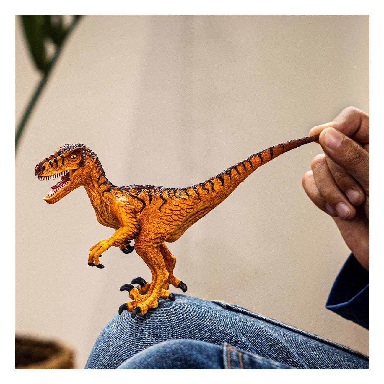 Schleich dinosaurussen velociraptor 15045