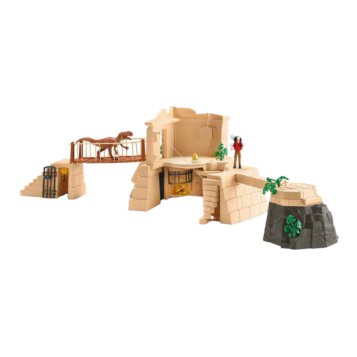 Schleich dinosaurussen dinosaurus tempelverovering 42657