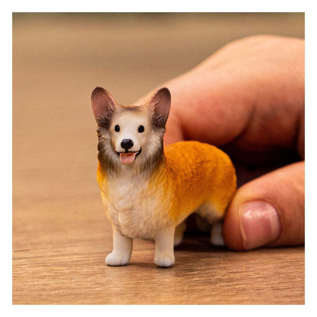 Schleich boerderij wereld welsh corgi 13999