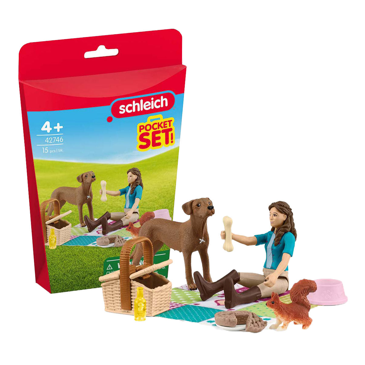Schleich paardenclub picknick met lisa 42746