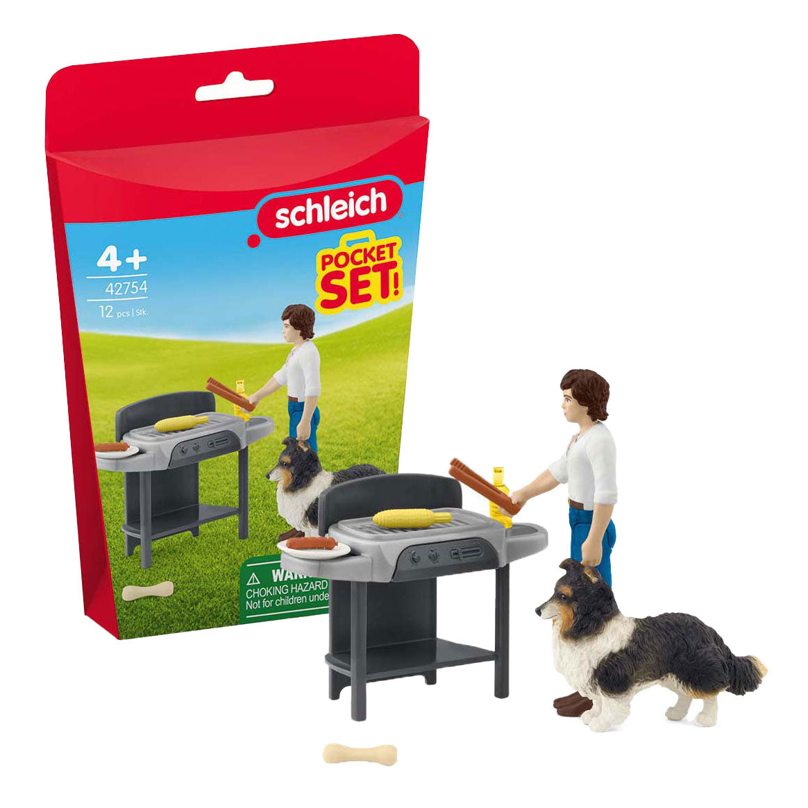 Schleich paardenclub barbecue met tom - 42754