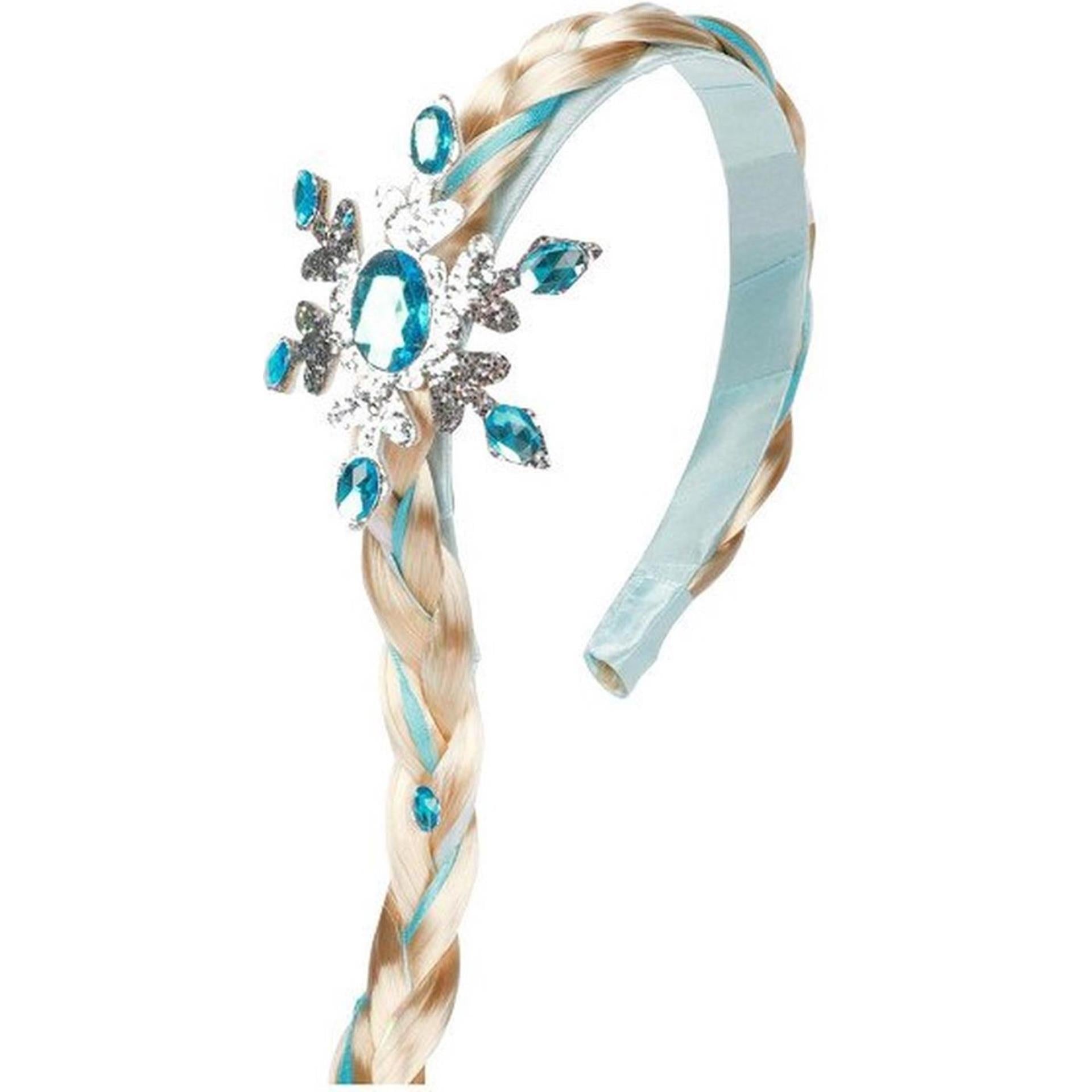 IJsdiadeem met Lange Vlecht en IJskristal