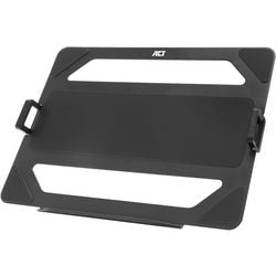 Laptopstandaard act ac8346 hoogteverstelbaar 233 x 316 x 45 mm zwart