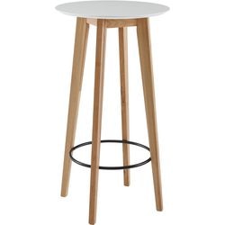 Ty tafel wohnling eiken, ijzer, mdf (medium-densi fibreboard) 4-zits vast