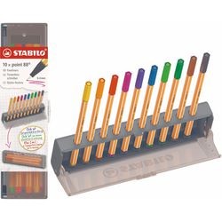 Stabilo point 88 click set fineliners - 10dlg.