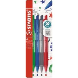 Stabilo pointball colorful balpennen - 4dlg.