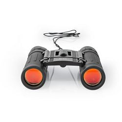 Nedis verrekijker - vergroting: 8 x - diameter objectieflens: 21 mm - gezichtsveld: 128 m - inclusief reistas - zwart
