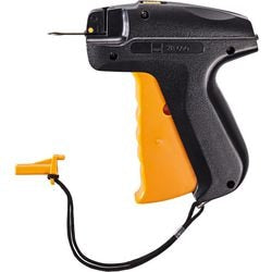 Sigel - schietpistool van kunststof - zwart oranje - met standaard naald ø 2,0 mm - si-zb600
