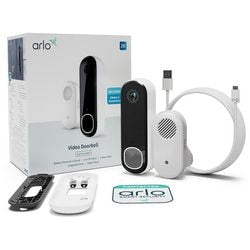 Arlo videodeurbel avdk4001-100pes zwart batterij