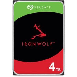 Seagate ironwolf 4 tb harde schijf (st4000vn006, sata 600, 24 7)