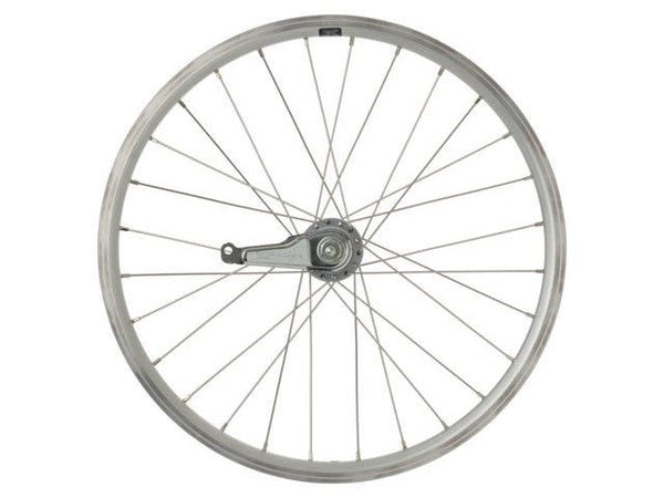 Shimano cordo achterwiel 20x1.75 mach1 er10 19-406 28 spaaks 110mm shim remnaaf zilver