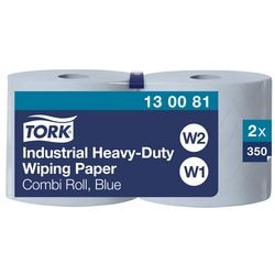 Poetspapier tork 130081 w2 premium blauw