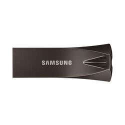 Usb-stick samsung bar plus 128 gb grijs, zwart