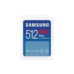 Microsd-kaart samsung pro plus 512 gb wit
