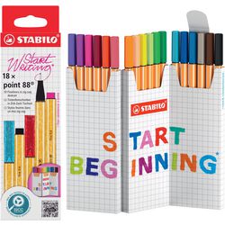 Stabilo point 88 bureauset start vanaf 18 stuks